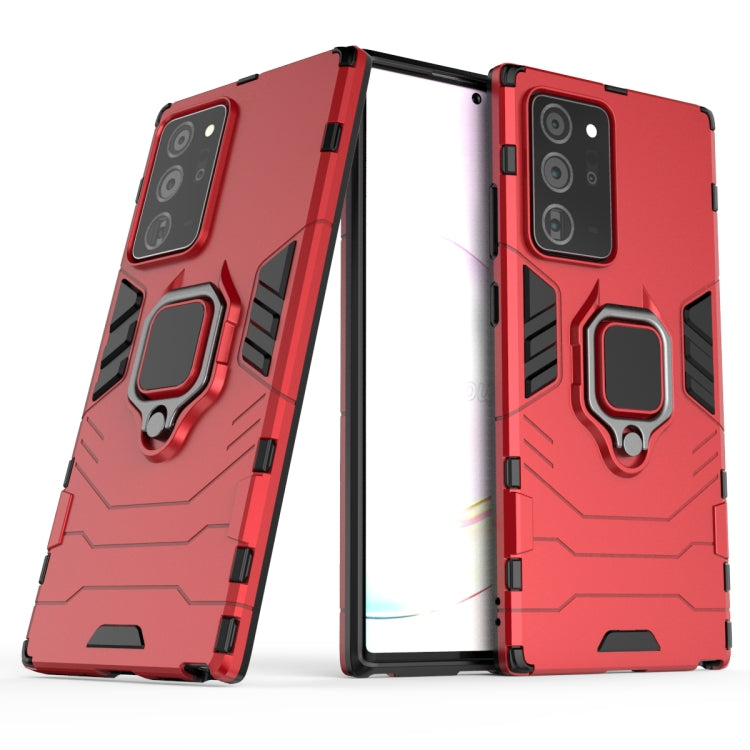 For Samsung Galaxy Note20 Ultra PC + TPU Anti-fall Protective Case with Ring Holder