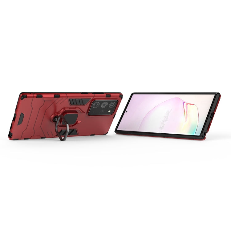 For Samsung Galaxy Note20 Ultra PC + TPU Anti-fall Protective Case with Ring Holder