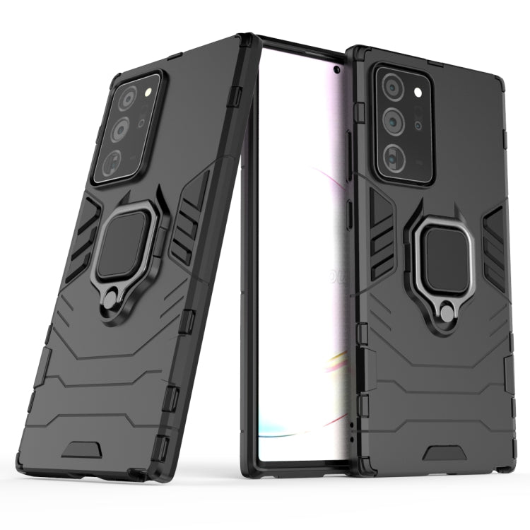 For Samsung Galaxy Note20 Ultra PC + TPU Anti-fall Protective Case with Ring Holder