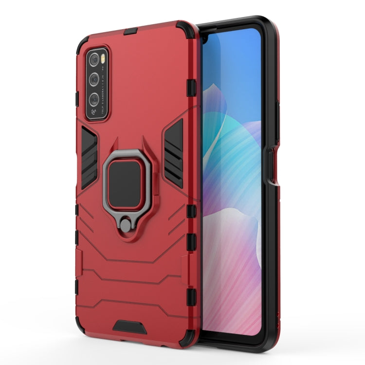 For Huawei Enjoy Z PC + TPU Anti-fall Protective Case with Ring Holder