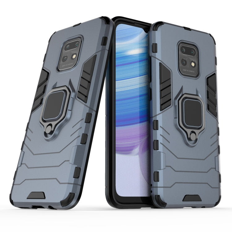 For Xiaomi Redmi 10X 5G PC + TPU Anti-fall Protective Case with Ring Holder