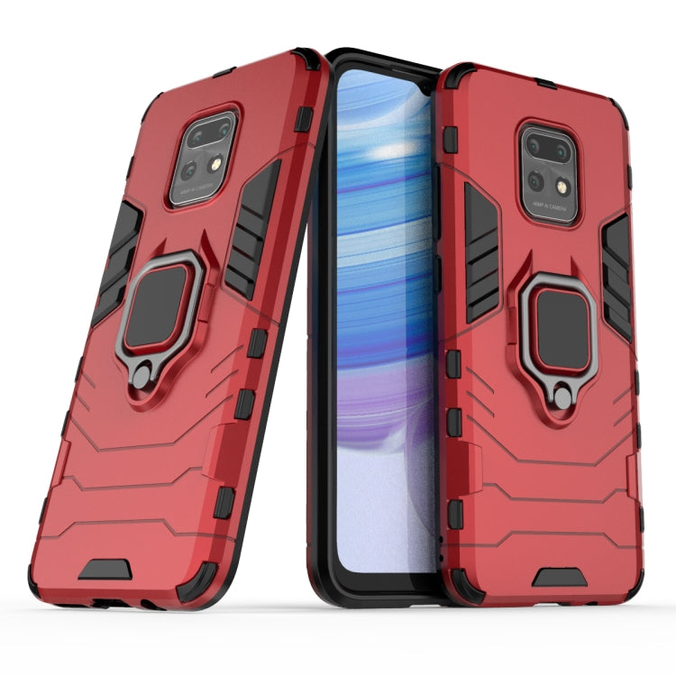 For Xiaomi Redmi 10X 5G PC + TPU Anti-fall Protective Case with Ring Holder