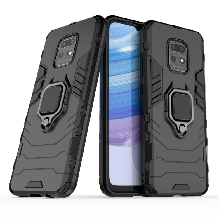 For Xiaomi Redmi 10X 5G PC + TPU Anti-fall Protective Case with Ring Holder