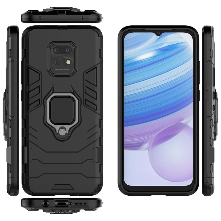 For Xiaomi Redmi 10X 5G PC + TPU Anti-fall Protective Case with Ring Holder