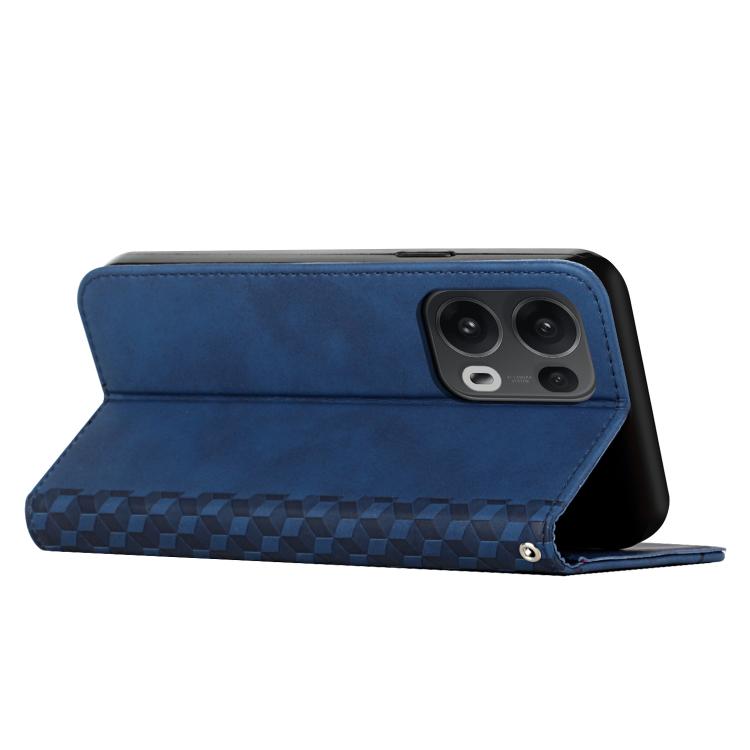 For OPPO Reno13 Pro Global Diamond Splicing Skin Feel Magnetic Leather Phone Case
