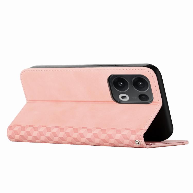 For OPPO Reno13 Pro Global Diamond Splicing Skin Feel Magnetic Leather Phone Case