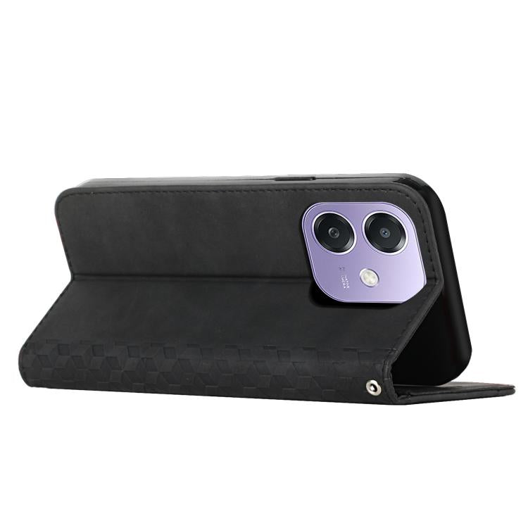 For OPPO A5x 5G Global Diamond Splicing Skin Feel Magnetic Leather Phone Case