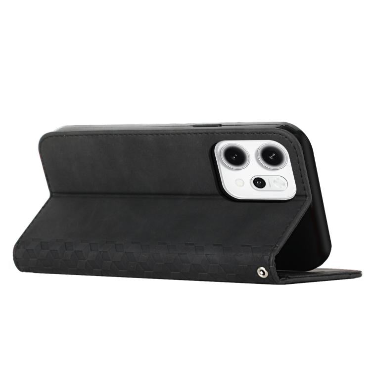 For OPPO Reno14 Pro Global Diamond Splicing Skin Feel Magnetic Leather Phone Case