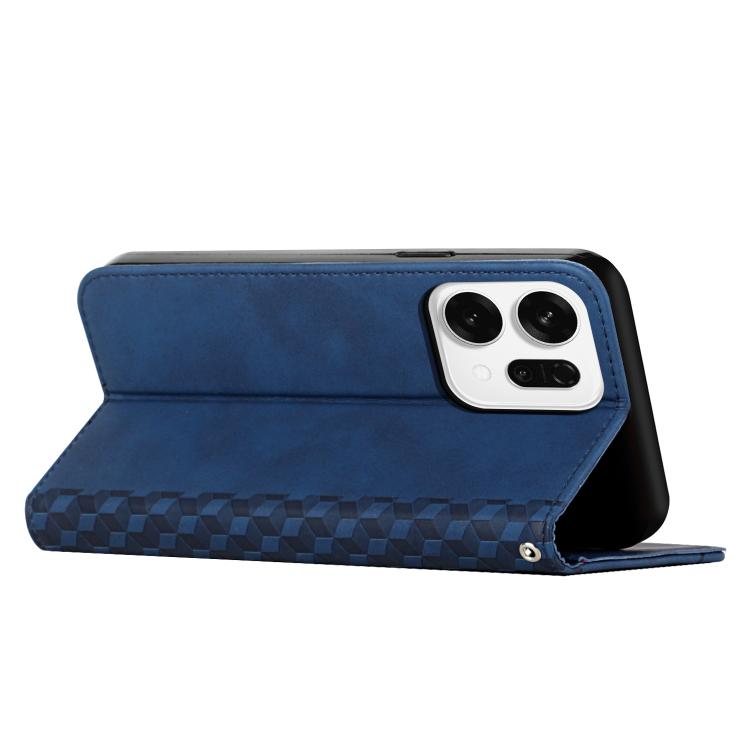 For OPPO Reno14 Global / Reno14 F 5G Diamond Splicing Skin Feel Magnetic Leather Phone Case