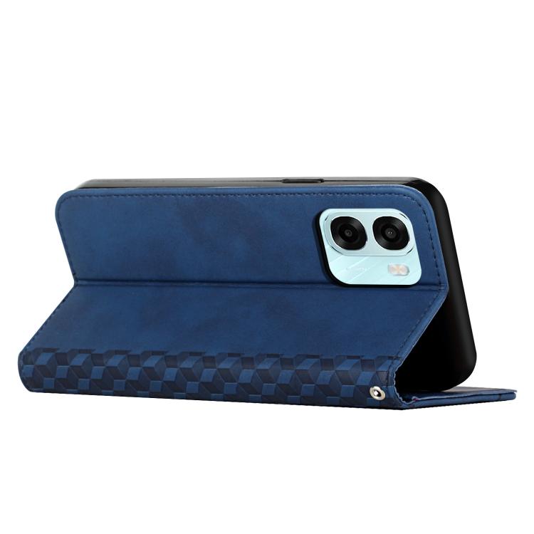 For OPPO A6x 5G / A6 6G Diamond Splicing Skin Feel Magnetic Leather Phone Case