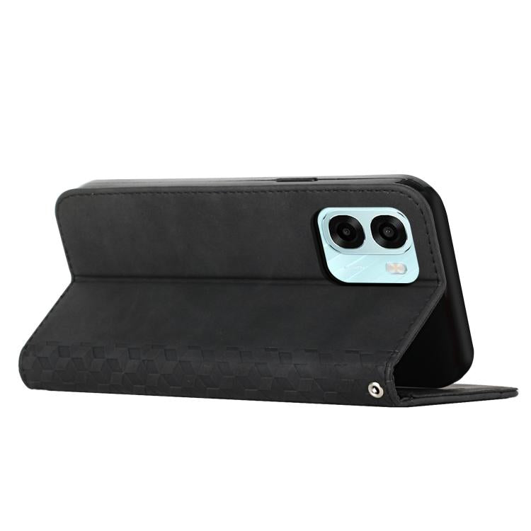 For OPPO A6x 5G / A6 6G Diamond Splicing Skin Feel Magnetic Leather Phone Case