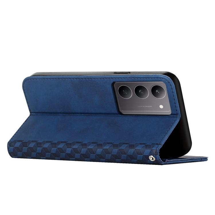 For Realme C75 / V60 Pro Diamond Splicing Skin Feel Magnetic Leather Phone Case