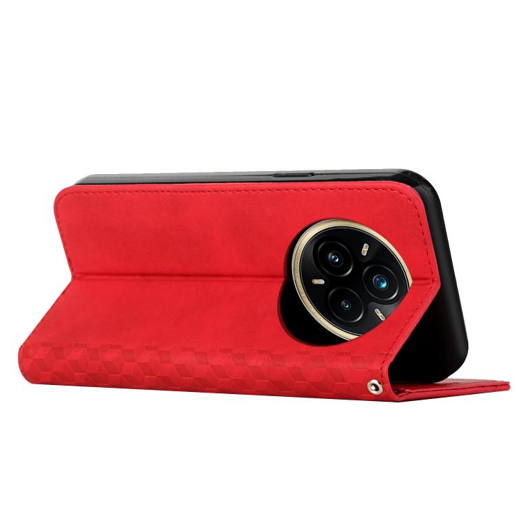 For Realme 14 Pro Diamond Splicing Skin Feel Magnetic Leather Phone Case