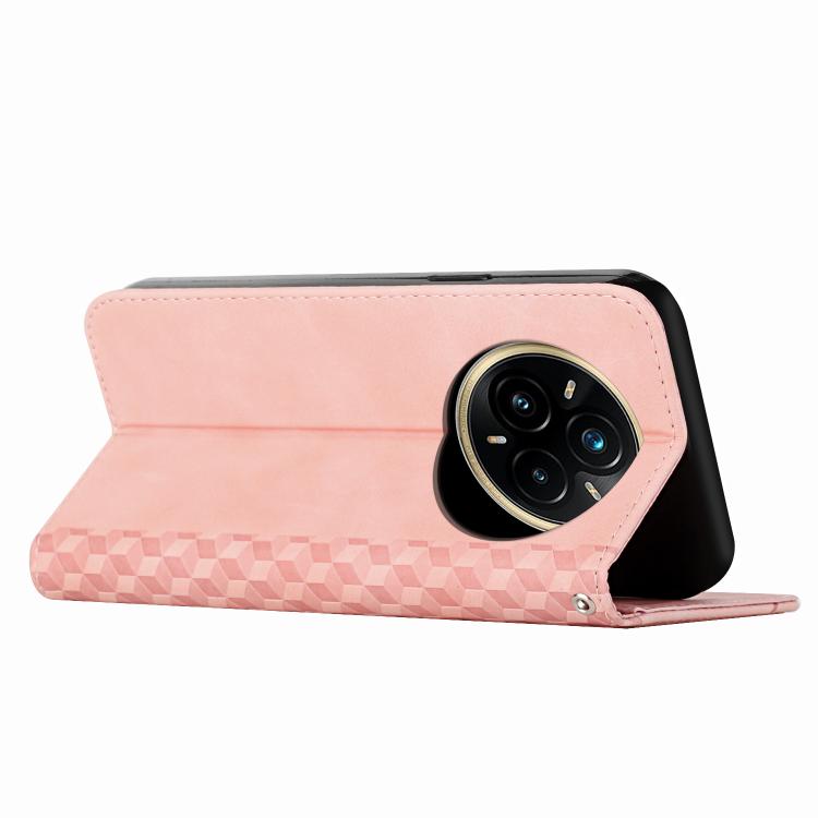 For Realme 14 Pro Diamond Splicing Skin Feel Magnetic Leather Phone Case