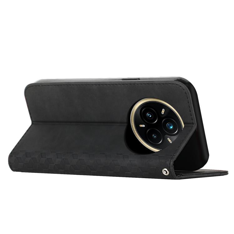 For Realme 14 Pro Diamond Splicing Skin Feel Magnetic Leather Phone Case