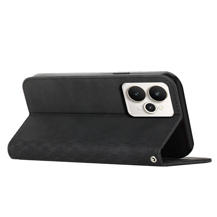 For Realme 15 / 15 Pro Diamond Splicing Skin Feel Magnetic Leather Phone Case