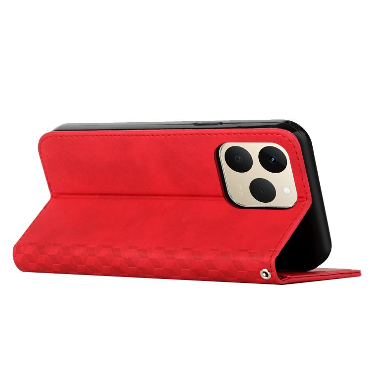 For Realme 15T 5G Diamond Splicing Skin Feel Magnetic Leather Phone Case