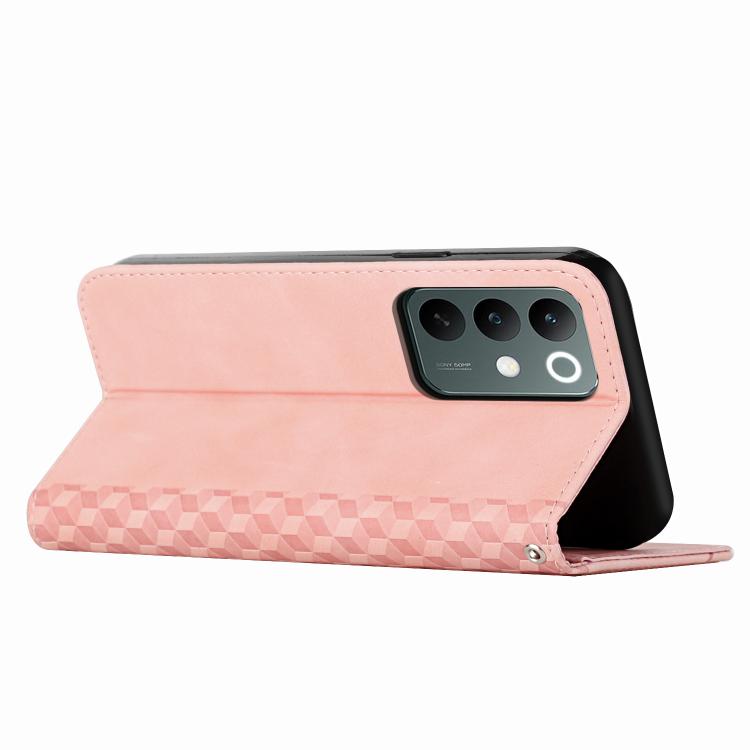 For Realme C85 Pro 4G Diamond Splicing Skin Feel Magnetic Leather Phone Case