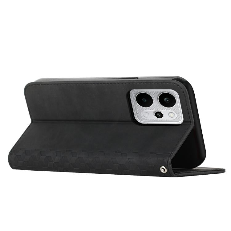 For Realme P4 Power 5G Diamond Splicing Skin Feel Magnetic Leather Phone Case