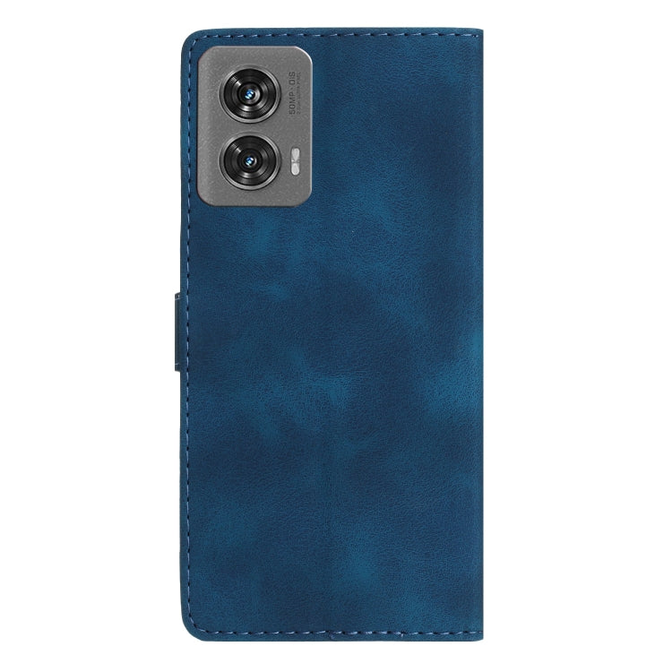 For Motorola Edge 50 Fusion Flower Butterfly Embossing Pattern Leather Phone Case
