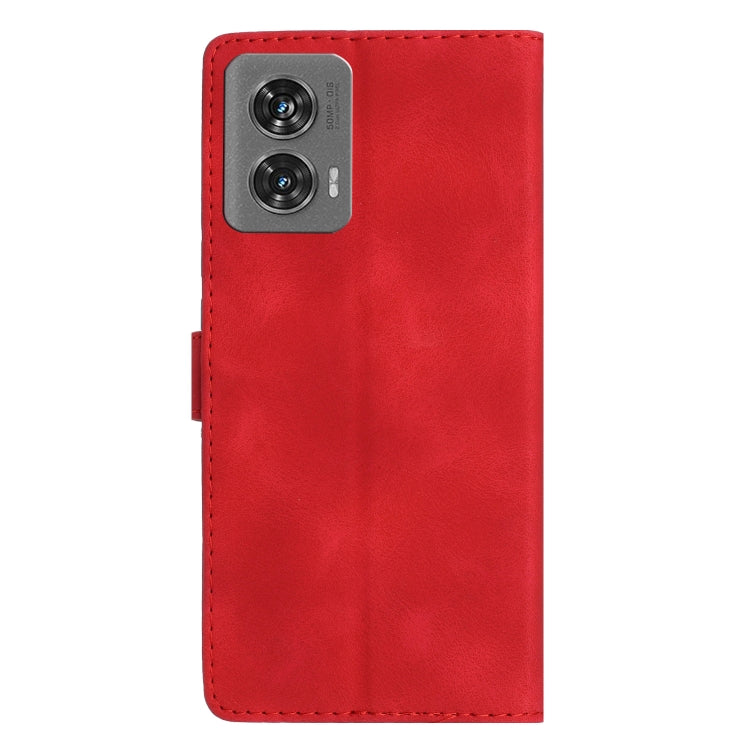 For Motorola Edge 50 Fusion Flower Butterfly Embossing Pattern Leather Phone Case