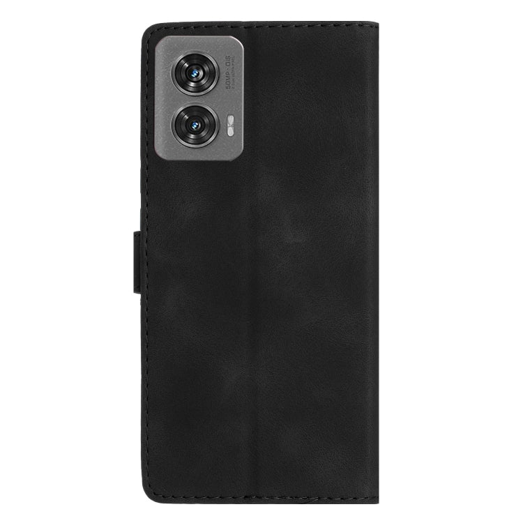 For Motorola Edge 50 Fusion Flower Butterfly Embossing Pattern Leather Phone Case