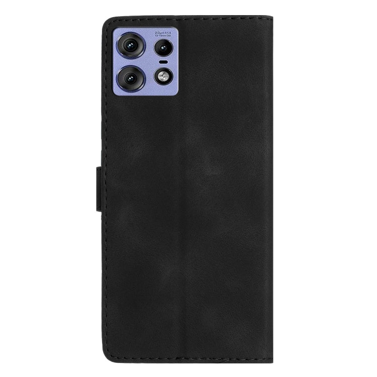 For Motorola Edge 50 Pro Flower Butterfly Embossing Pattern Leather Phone Case