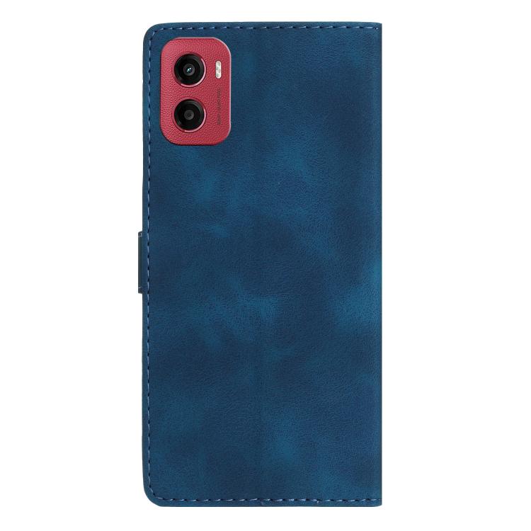 For Motorola Moto G05 Flower Butterfly Embossing Pattern Leather Phone Case