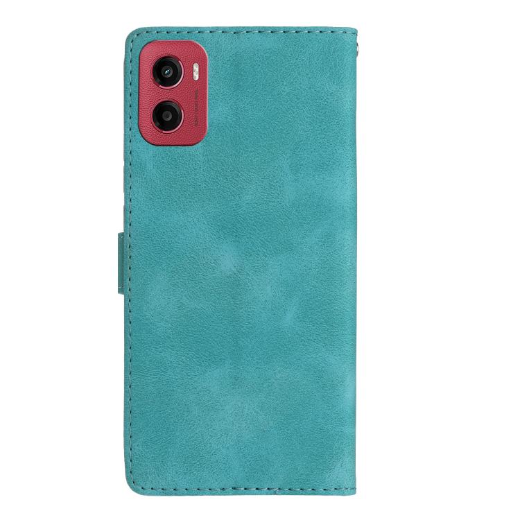 For Motorola Moto G05 Flower Butterfly Embossing Pattern Leather Phone Case