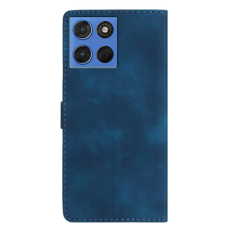 For Motorola Moto G57 5G Flower Butterfly Embossing Pattern Leather Phone Case