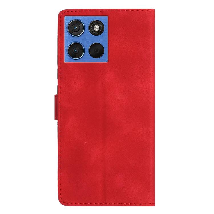 For Motorola Moto G57 5G Flower Butterfly Embossing Pattern Leather Phone Case