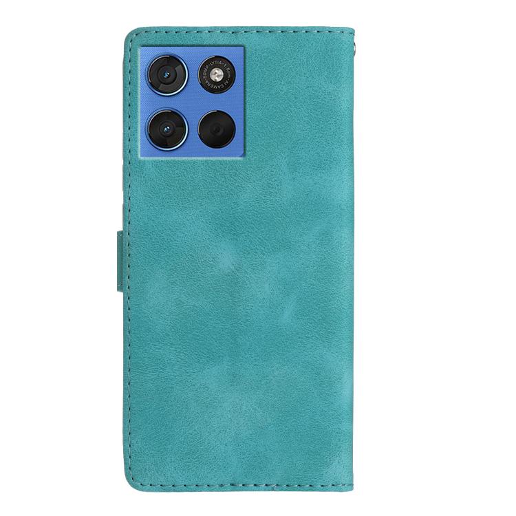 For Motorola Moto G57 5G Flower Butterfly Embossing Pattern Leather Phone Case