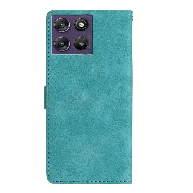 For Motorola Moto G67 Power 5G Flower Butterfly Embossing Pattern Leather Phone Case