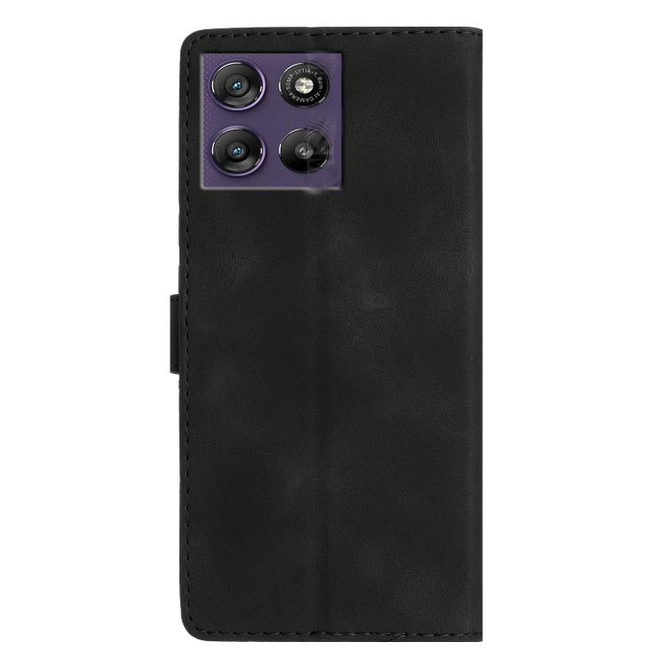 For Motorola Moto G67 Power 5G Flower Butterfly Embossing Pattern Leather Phone Case