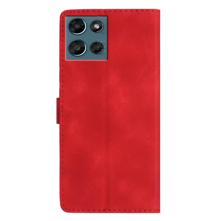For Motorola Moto G Play 2025 Flower Butterfly Embossing Pattern Leather Phone Case