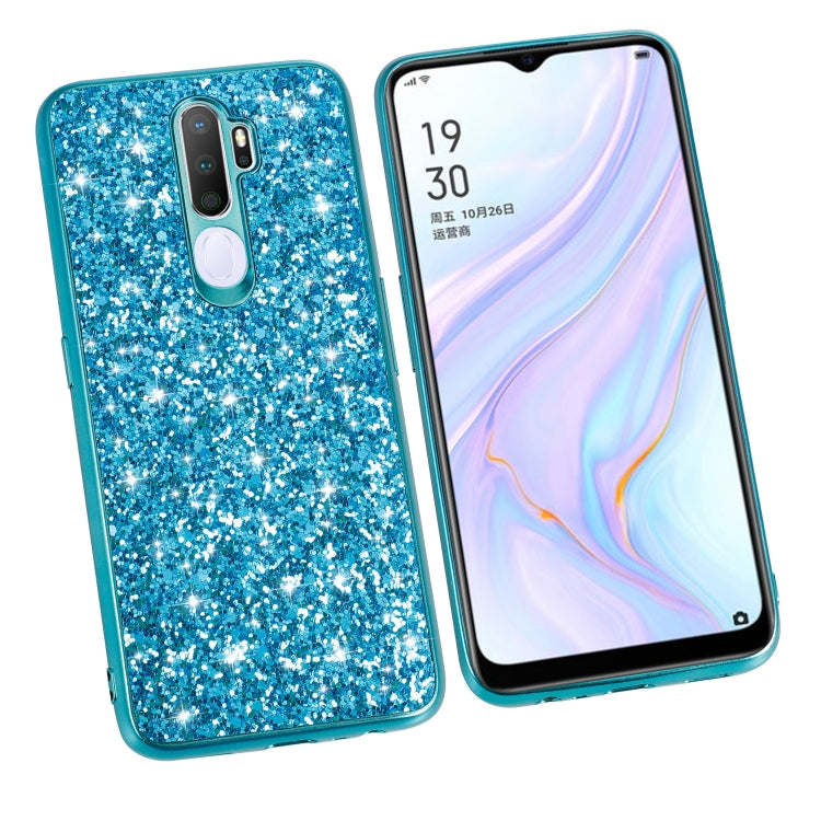 For OPPO A11 Glitter Powder Shockproof TPU Protective Case