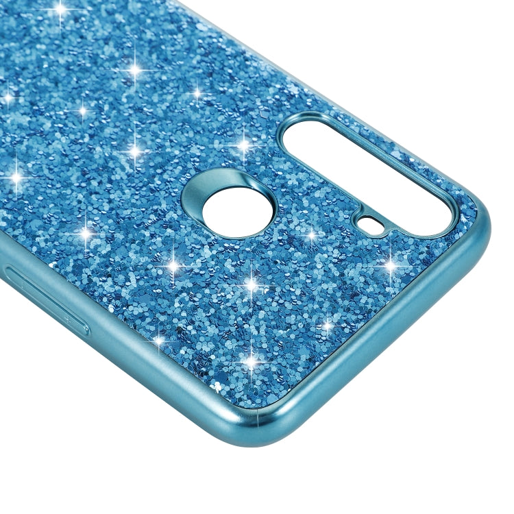 For OPPO Realme 5 Pro Glitter Powder Shockproof TPU Protective Case