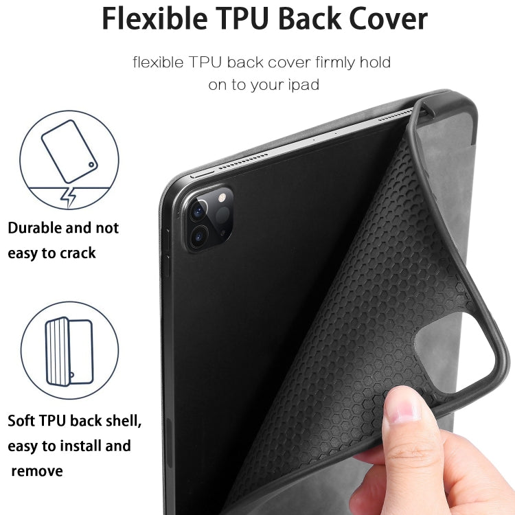 For iPad Pro 11 (2020) DG.MING See Series Horizontal Flip Leather Tablet Case ï¼Œwith Holder & Pen Tray