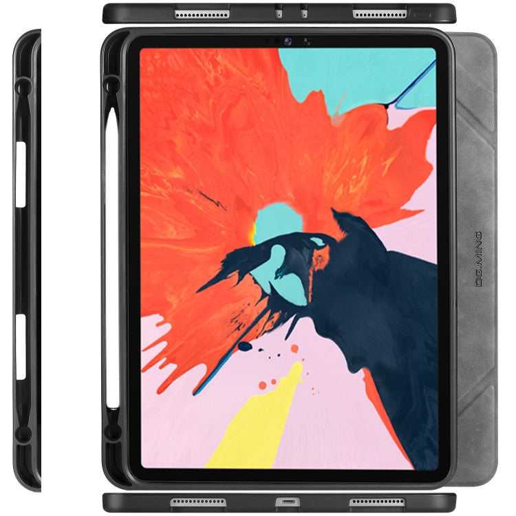 For iPad Pro 11 (2020) DG.MING See Series Horizontal Flip Leather Tablet Case ï¼Œwith Holder & Pen Tray