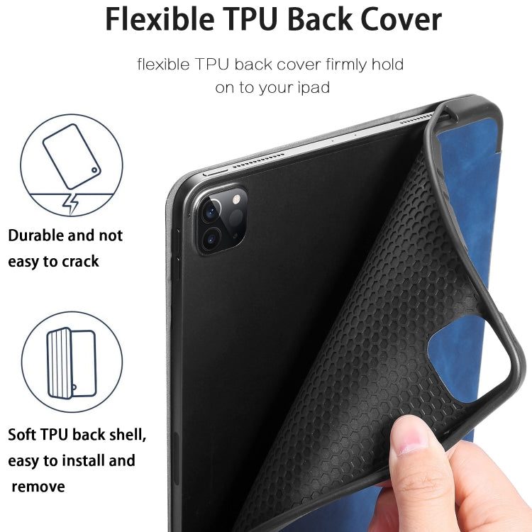 For iPad Pro 11 (2020) DG.MING See Series Horizontal Flip Leather Tablet Case ï¼Œwith Holder & Pen Tray