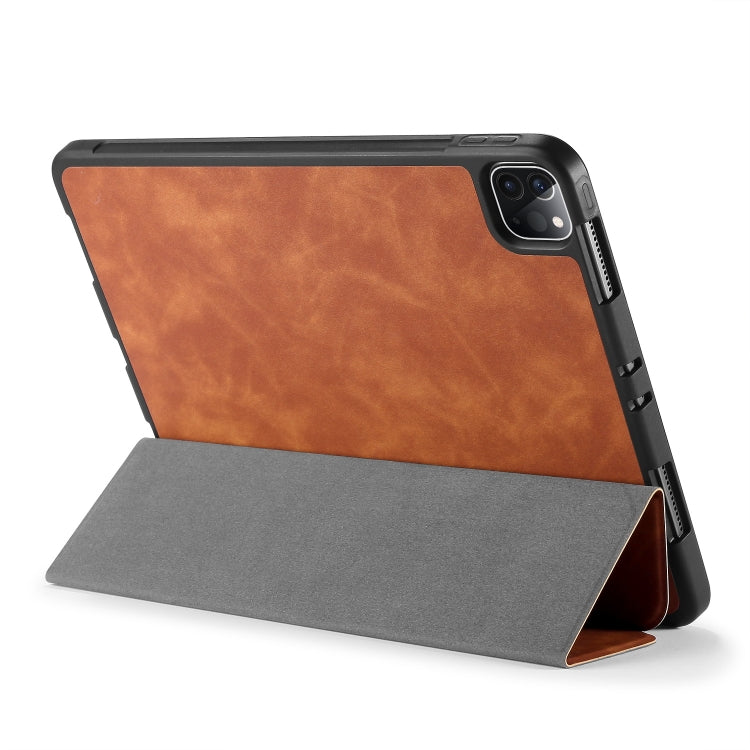 For iPad Pro 11 (2020) DG.MING See Series Horizontal Flip Leather Tablet Case ï¼Œwith Holder & Pen Tray