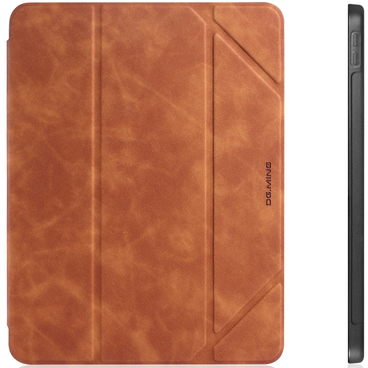 For iPad Pro 11 (2020) DG.MING See Series Horizontal Flip Leather Tablet Case ï¼Œwith Holder & Pen Tray