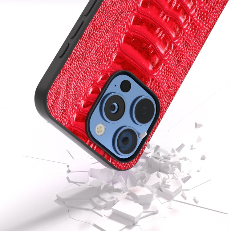 For iPhone 16 Pro ABEEL Genuine Leather Weilai Series Phone Case