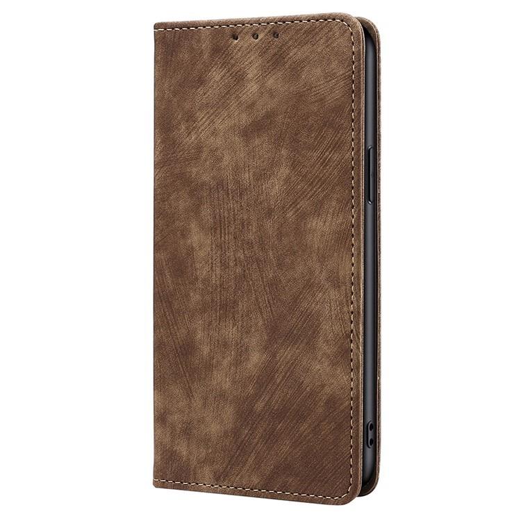 For Tecno Pova Slim 5G / Spark Slim 4G RFID Anti-theft Brush Magnetic Leather Phone Case