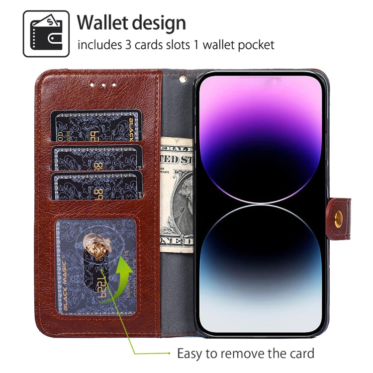 For Infinix Note 40 Pro 4G Zipper Bag Leather Phone Case
