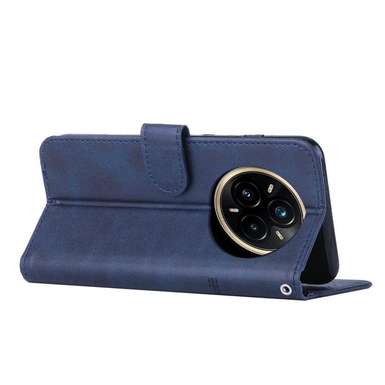 For Realme 14 Pro Stitching Calf Texture Buckle Leather Phone Case