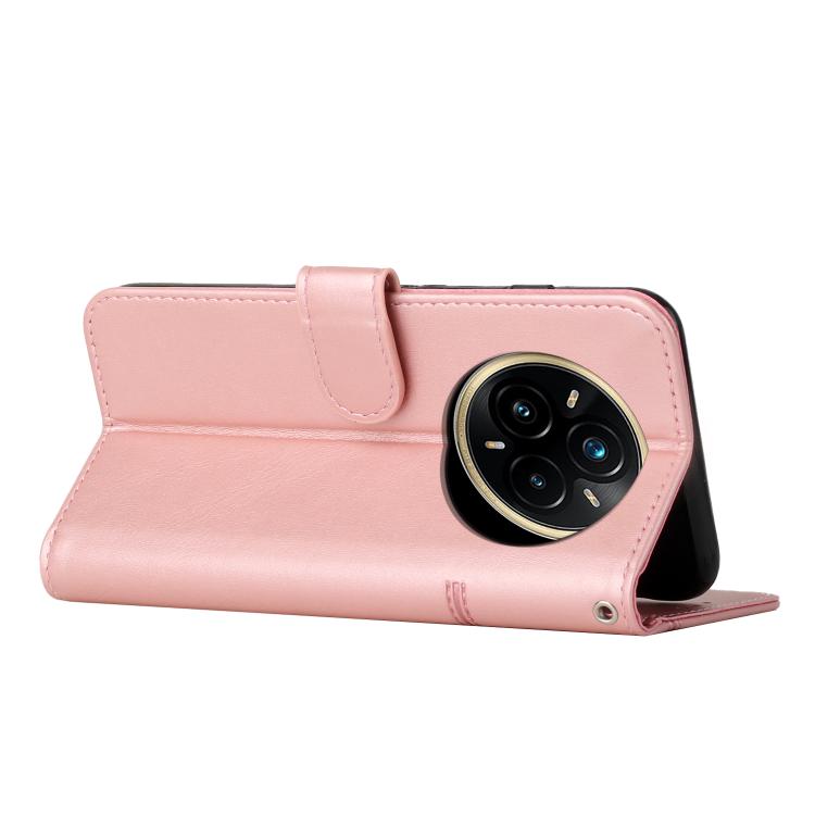 For Realme 14 Pro Stitching Calf Texture Buckle Leather Phone Case