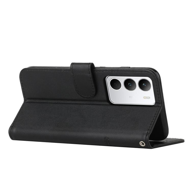 For Realme C71 4G Stitching Calf Texture Buckle Leather Phone Case