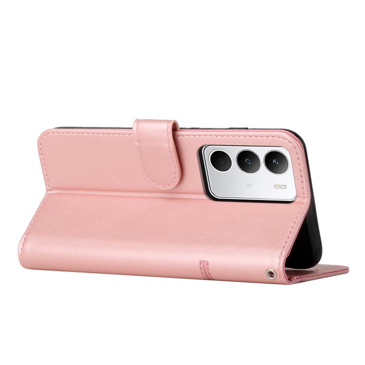 For Realme C71 4G Stitching Calf Texture Buckle Leather Phone Case