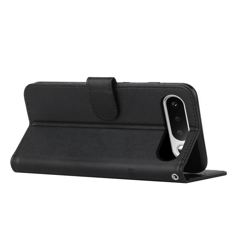For Realme 16 5G Stitching Calf Texture Buckle Leather Phone Case